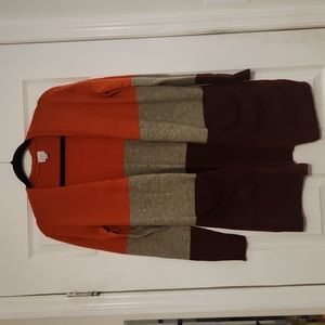 A New Day color block cardigan